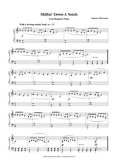 Shiftin' Down A Notch piano sheet music cover